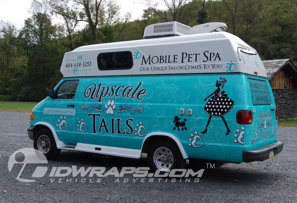 Dog Grooming Wrap Upscale Tails ID Wraps Blog