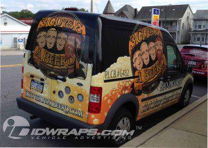 Ford Transit Connect Wrap
