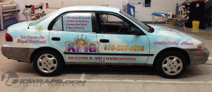Car Wrapping for HVAC