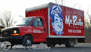 MR Rooter 14ft Box Truck Van Plumbing HVAC Full 3M Vinyl Wrap