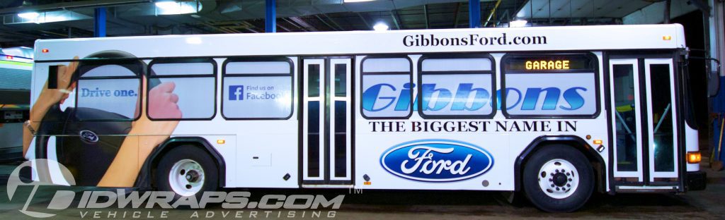 15-10 Gibbons Ford Dealer Bus 3M Bus Wrapping