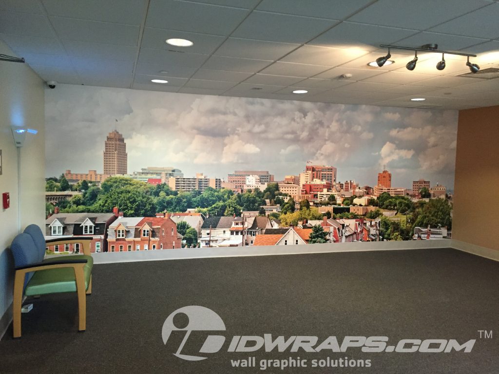 Hospital Wall Mural Graphic Allentown