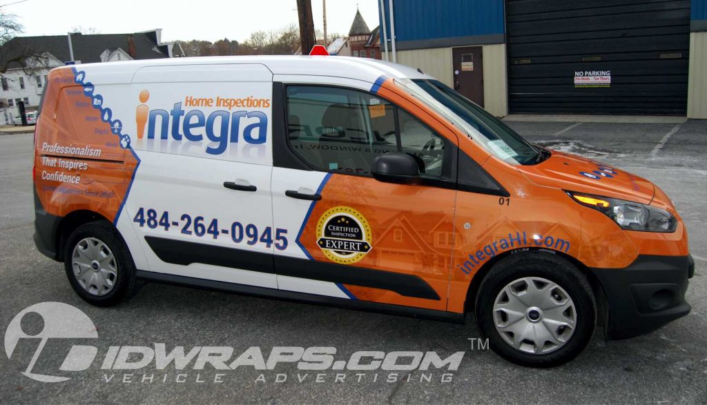 Features 3M Transit Connect Vinyl Wrapping for Integra