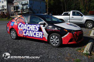 Cancer Awareness Car Wrap
