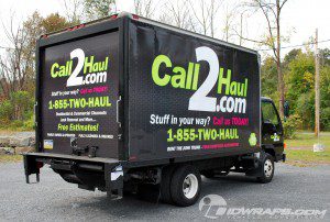 truck wrap for hauling company