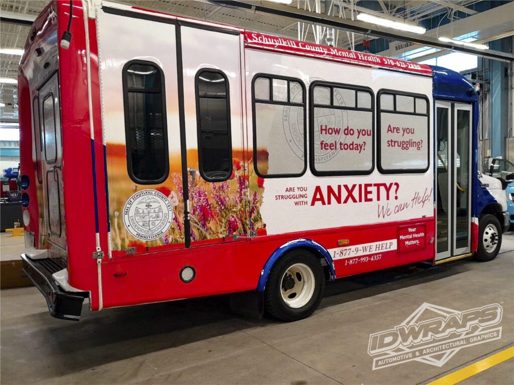 Anxiety awareness bus for Schuykill County
