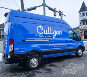 Culligan full van wrap